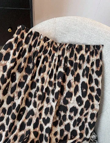 Pantaloni SHEIN CURVE, animal print