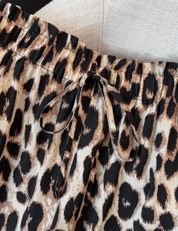 Pantaloni SHEIN CURVE, animal print