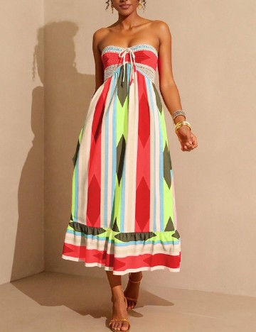 Rochie lunga SHEIN, mix culori