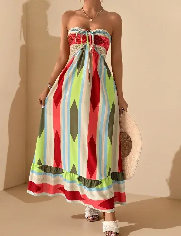 Rochie lunga SHEIN, mix culori