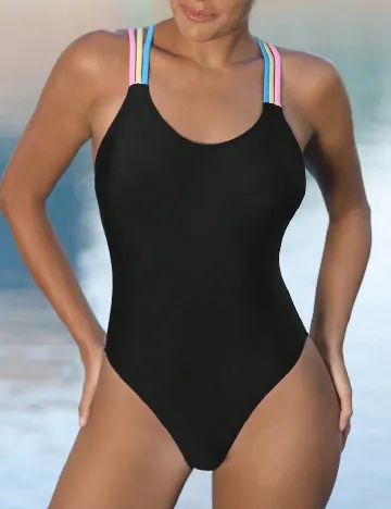 Costum de baie SHEIN, negru