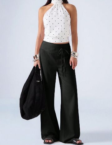 Pantaloni SHEIN, negru