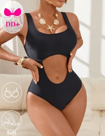 Costum de baie SHEIN, negru