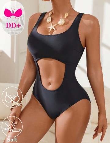 Costum de baie SHEIN, negru