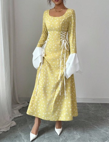 Rochie lunga SHEIN, galben