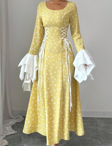 Rochie lunga SHEIN, galben
