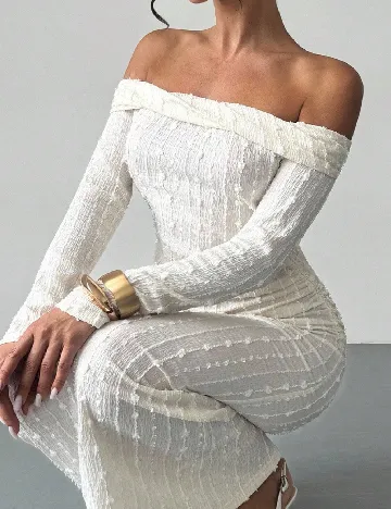 Rochie lunga SHEIN, alb