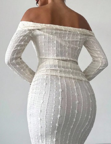 Rochie lunga SHEIN, alb