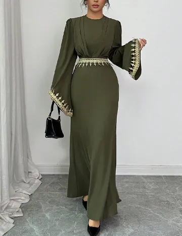 Rochie lunga SHEIN, verde