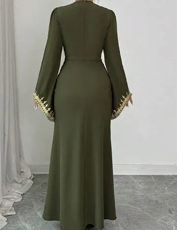 Rochie lunga SHEIN, verde