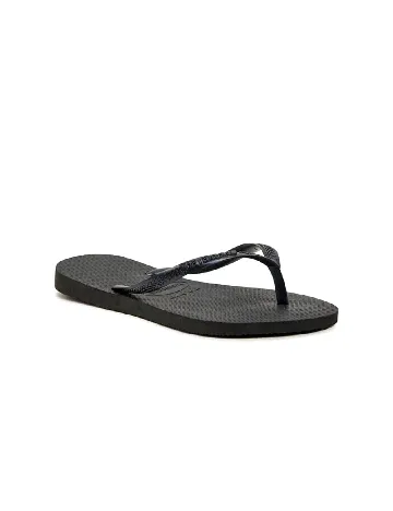 Slapi havaianas, negru