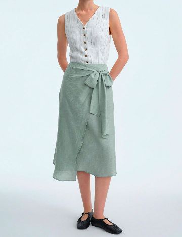 Fusta SHEIN, verde