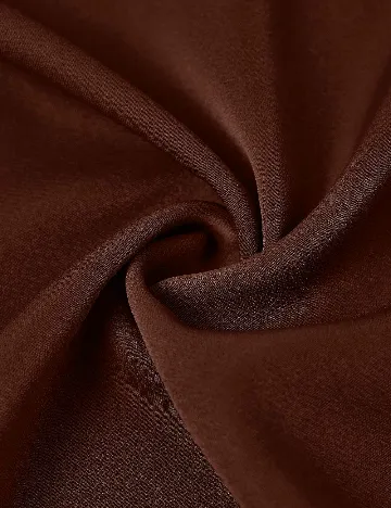 Pantaloni SHEIN, maro