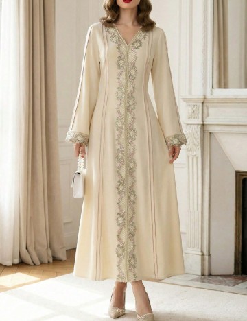 Rochie lunga SHEIN, bej