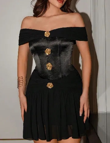 Rochie scurta SHEIN, negru