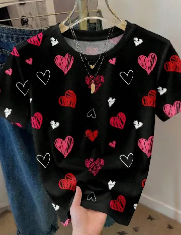 Tricou SHEIN, negru