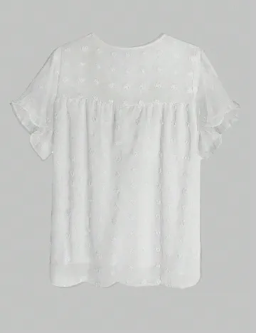 Bluza SHEIN CURVE, alb