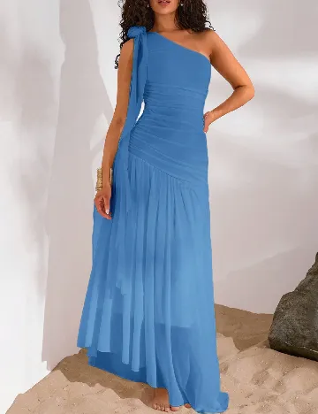 Rochie lunga SHEIN, albastru