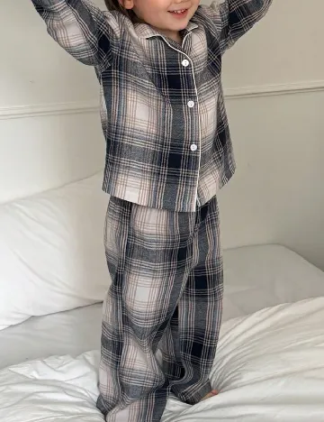 Pijama Shein Kids, albastru