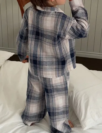Pijama Shein Kids, albastru