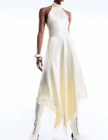 Rochie lunga SHEIN, galben deschis