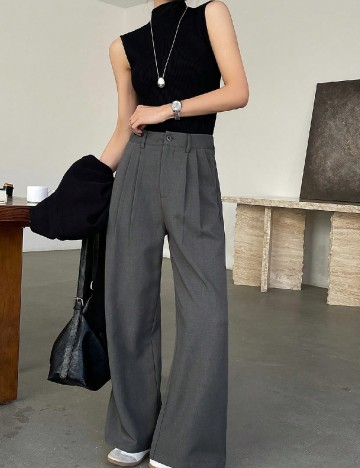 Pantaloni Dazy, gri
