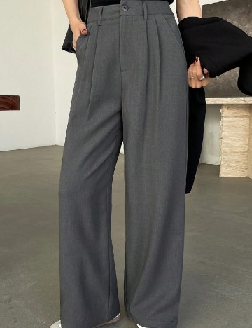 Pantaloni Dazy, gri