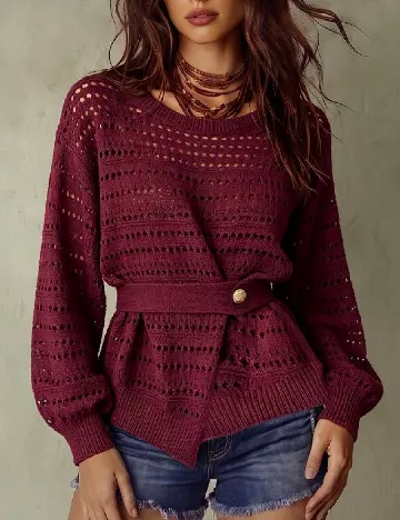 Bluza SHEIN, rosu