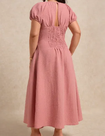 Rochie lunga SHEIN CURVE, roz
