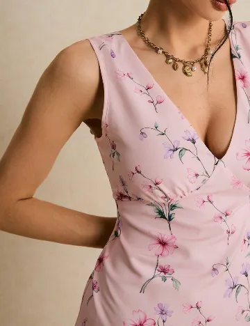 Rochie scurta SHEIN, roz
