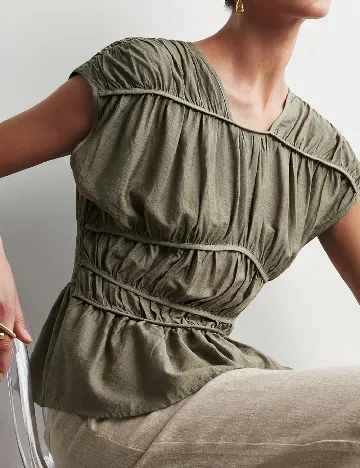 Bluza SHEIN, verde