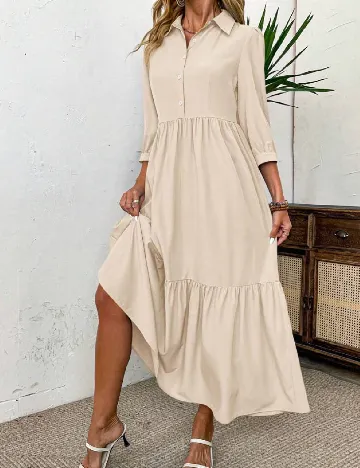 Rochie lunga SHEIN, bej