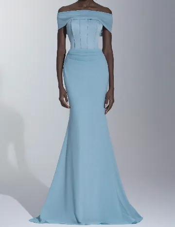 Rochie lunga SHEIN, albastru