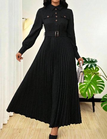Rochie lunga SHEIN, negru