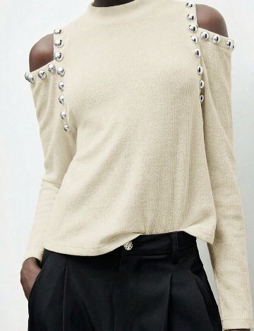 Bluza SHEIN, ecru