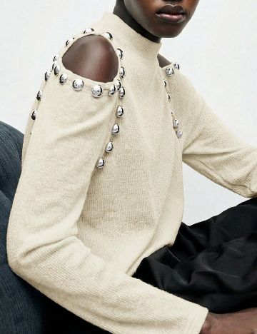 Bluza SHEIN, ecru