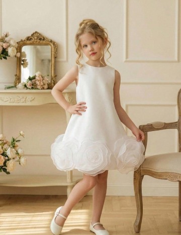 Rochie Shein Kids, alb
