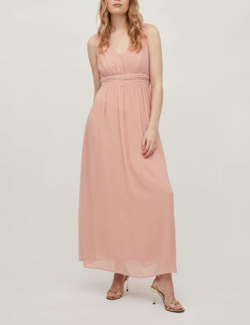 Rochie lunga Vila, roz