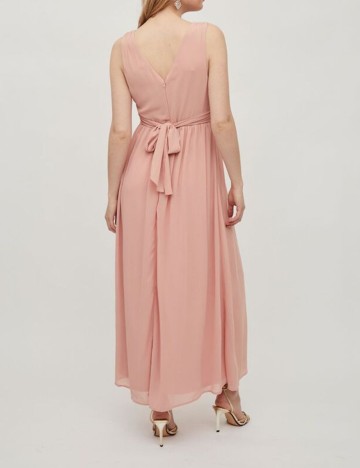 Rochie lunga Vila, roz
