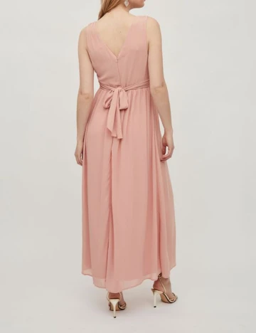 Rochie lunga Vila, roz