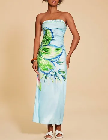 Rochie lunga SHEIN, albastru