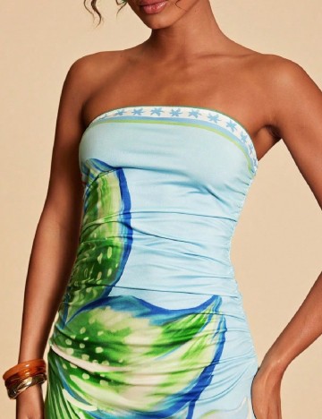 Rochie lunga SHEIN, albastru