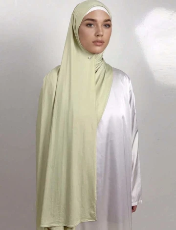 Hijab SHEIN, verde deschis