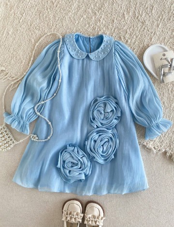 Rochie Shein Kids, bleu