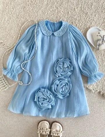 Rochie Shein Kids, bleu