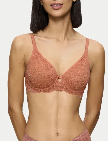 Sutien Triumph, roz pudra