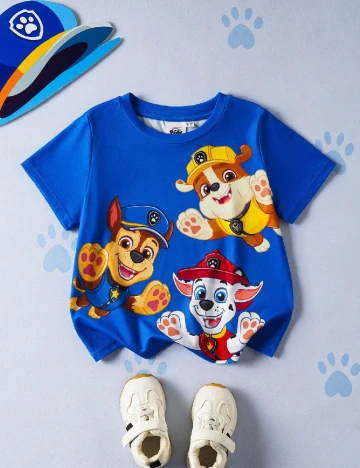Tricou Shein Kids, albastru