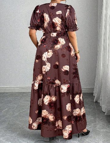 Rochie lunga SHEIN CURVE, floral