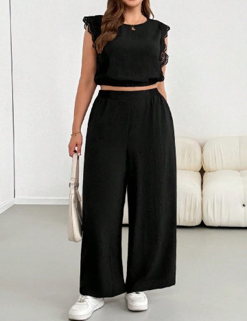 Compleu SHEIN CURVE, negru