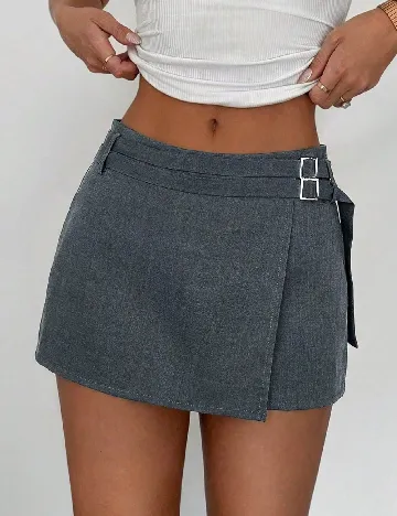 Fusta pantalon SHEIN, gri